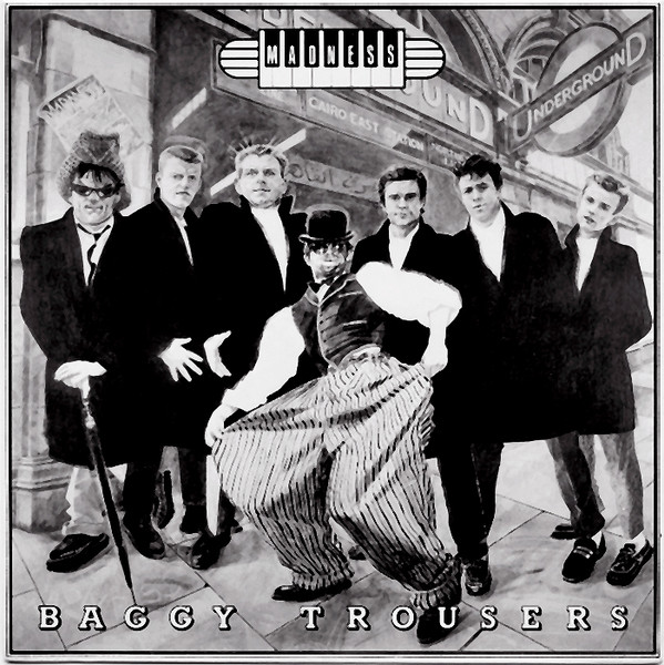 Madness – Baggy Trousers (7″, Single, Blu, UK)